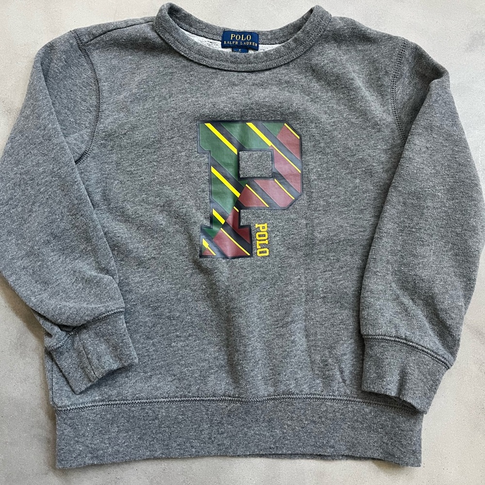 SOLD Polo by Ralph Lauren Kids Gray Sweatshirt size 6